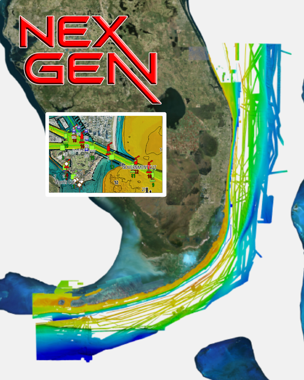 CMOR Mapping - #1 High Resolution 3D Shaded Relief Fishing Maps